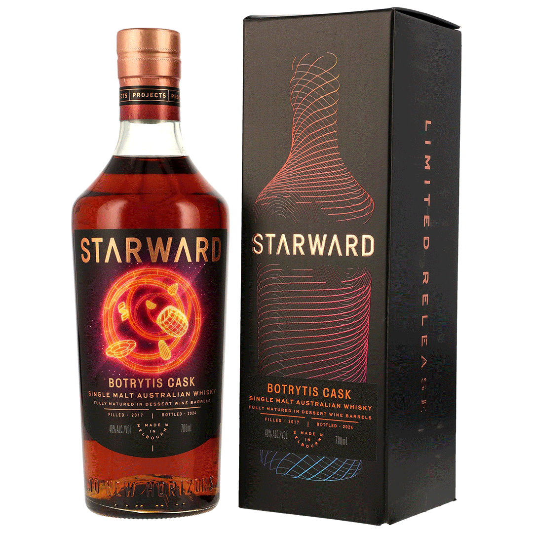 Starward 2017/2024 - 7 Jahre - Botrytis Cask - Single Malt Australien Whisky