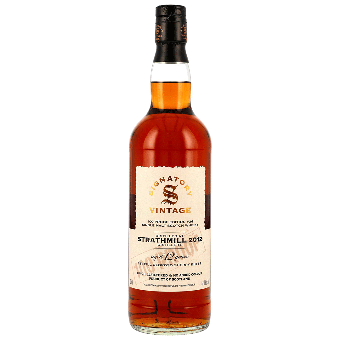 Strathmill 2012/2025 - 12 Jahre - Signatory 100 PROOF Edition #36