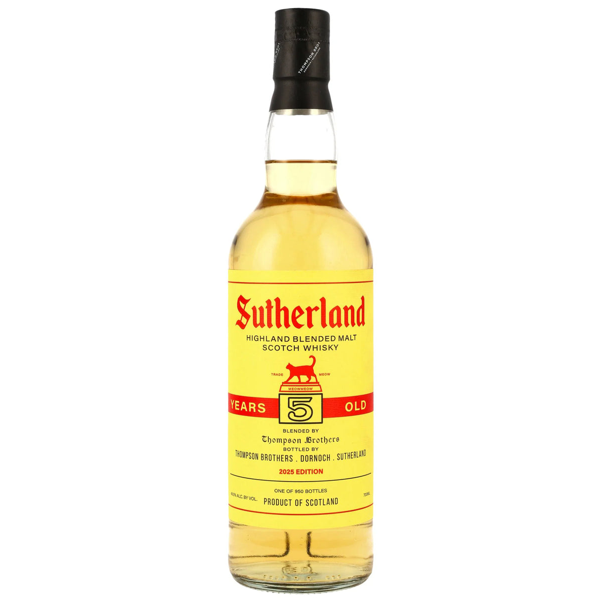 Sutherland 5 Jahre - Highland Blended Malt Whisky - Thompson Bros.