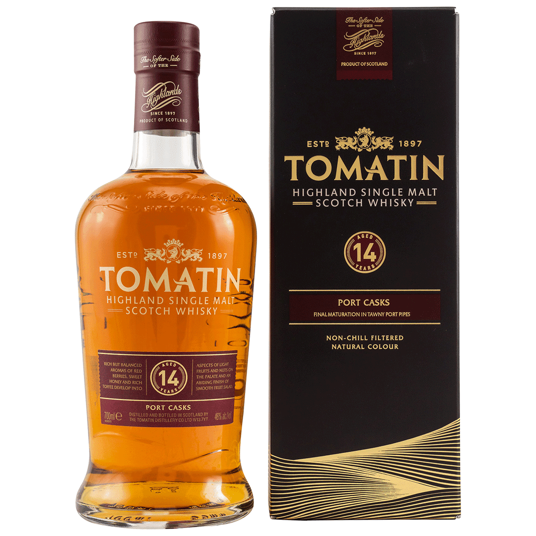 Tomatin 14 Jahre - Port Casks