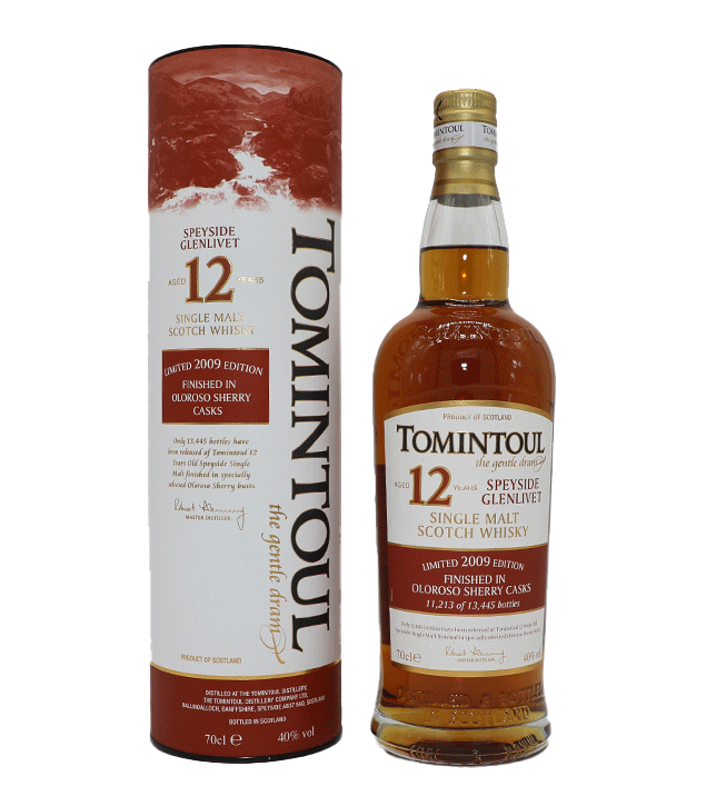Tomintoul 2009/2021 - 12 Jahre - Oloroso Sherry Cask Finish