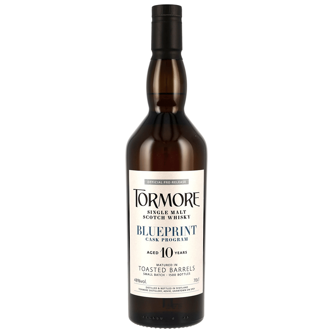 Tormore 10 Jahre - Toasted Barrels - Blueprint Cask Program