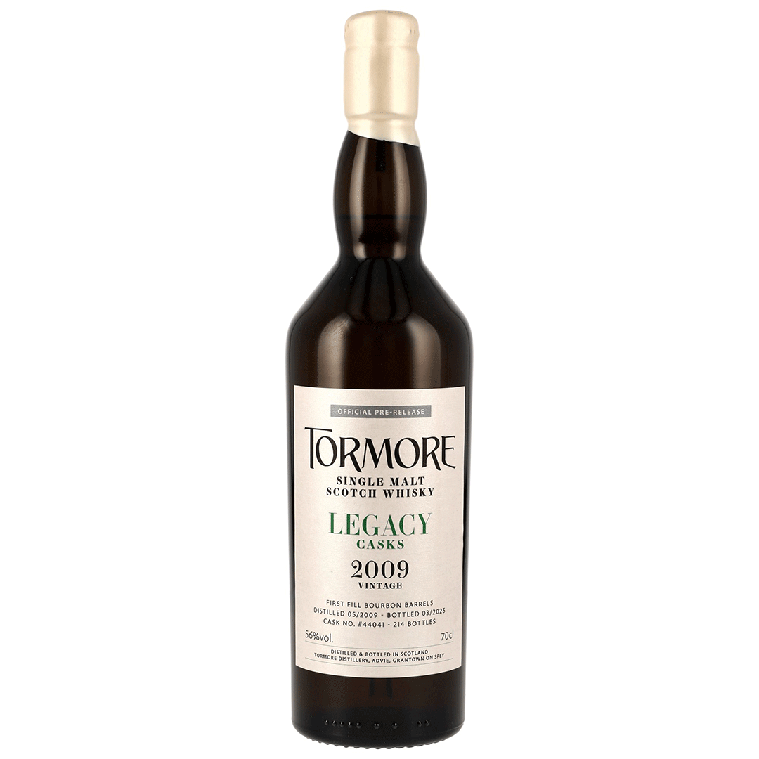 Tormore 2009/2025 - 15 Jahre - 1st Fill Bourbon Barrels - Fassnummer 44041 - Legacy Casks