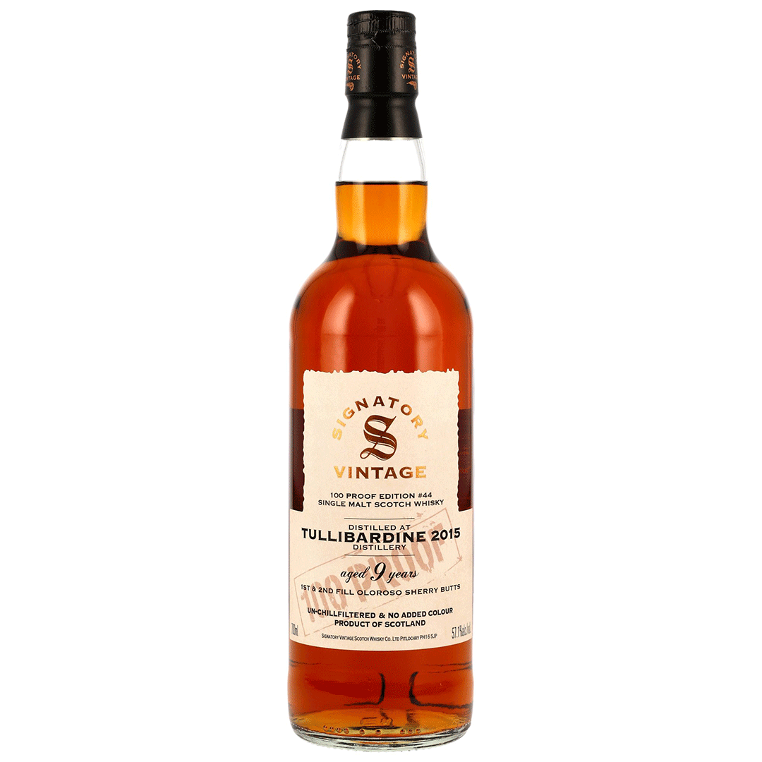Tullibardine 2015/2025 - 9 Jahre - Signatory 100 PROOF Edition #44