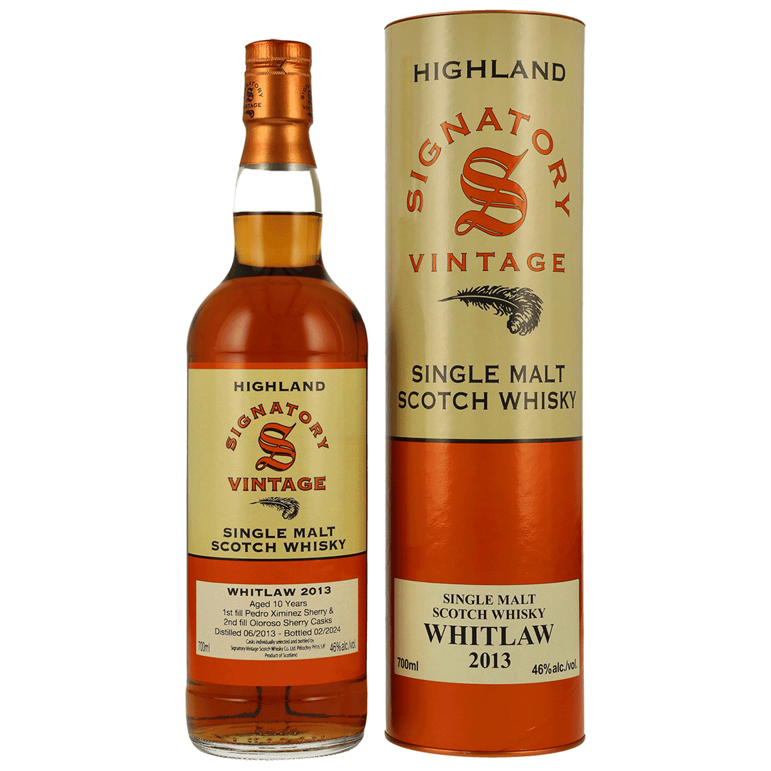Whitlaw 2013/2024 - Copper PX & Oloroso - Signatory Vintage