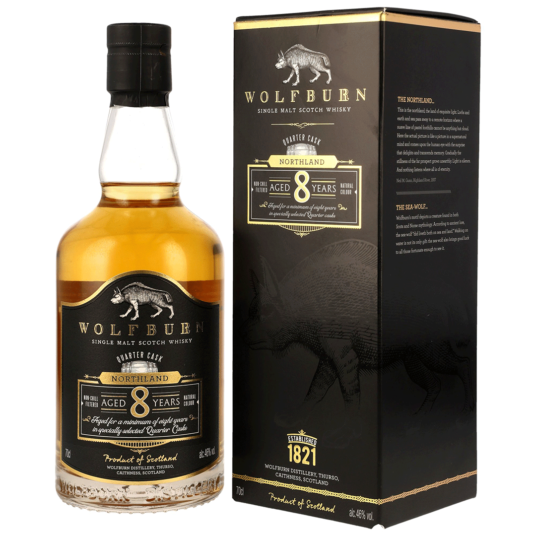 Wolfburn Northland 8 Jahre - Quarter Cask