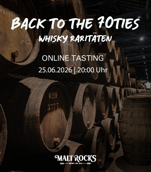 Back to the 70ties - Whisky Raritäten Tasting - Online Tasting am 25.06.2026