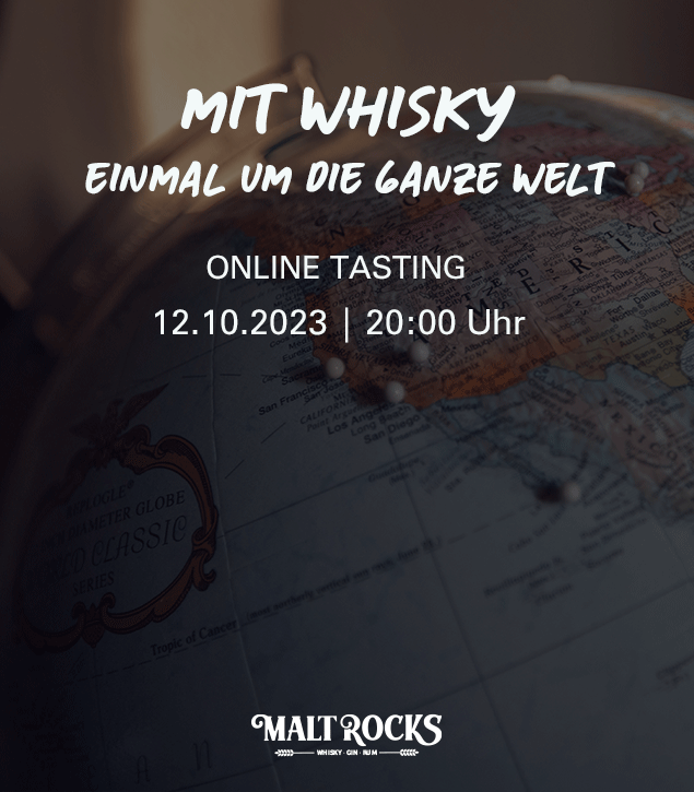 Mit Whisky einmal um die ganze Welt - Online Tasting