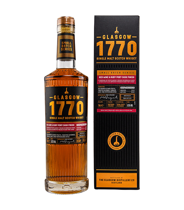 1770 Glasgow 2018/2022 - Red Wine & Ruby Port Cask Finish