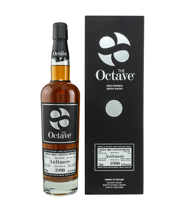 Aultmore 1990/2021 - 30 Jahre - Fassnummer 9526799 - The Octave Premium -Duncan Taylor