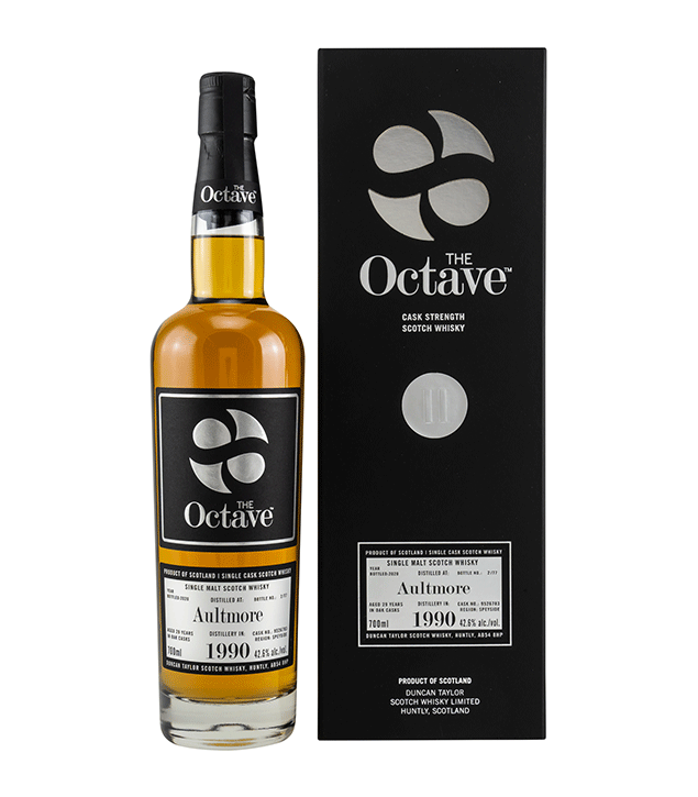 Aultmore 1990/2020 - 29 Jahre - Fassnummer 9526783 - Octave Premium (Duncan Taylor)