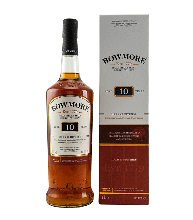 Bowmore 10 Jahre - Dark & Intense