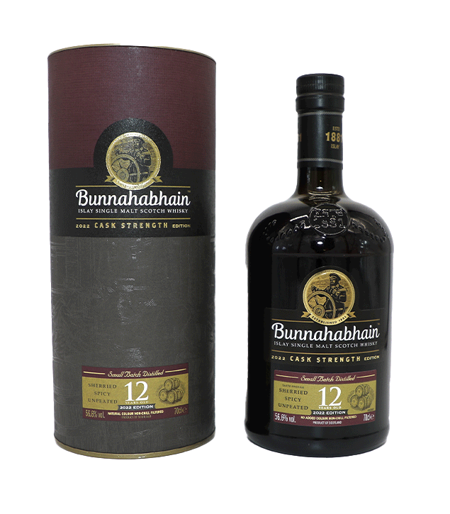 Bunnahabhain 12 Jahre Cask Strength Edition 2022