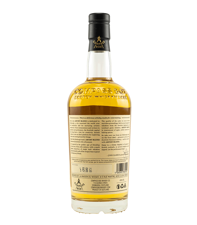 Compass Box Artist Blended Scotch Whisky