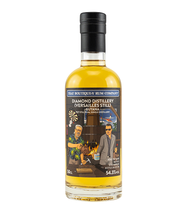 Diamond Distillery - Versailles Still - Guyana - Pot Still Rum 16 Jahre - Batch 2 - That Boutique-Y Rum Company