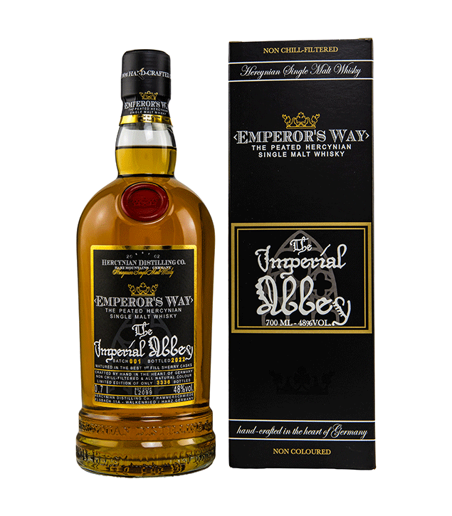 Emperor`s Way - The Imperial Abbey - The peated Hercynian Single Malt Whisky
