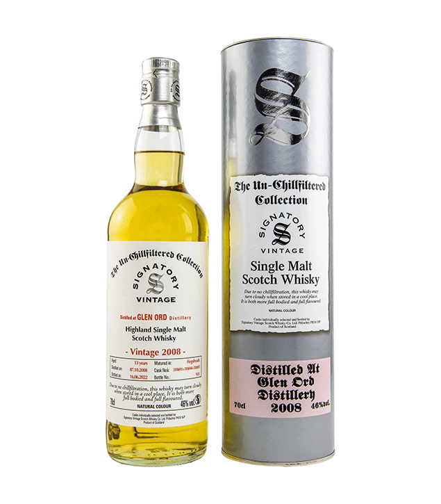 Glen Ord 2008/2022 - The Un-Chillfiltered Collection - Fassnummer 318691+318694+318695 - Signatory Vintage