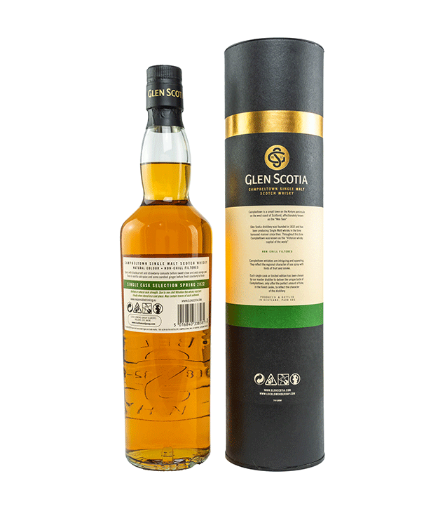 Glen Scotia Vintage 2015/2021 - 6 Jahre - 1st Fill Bordeaux Wine Hogshead - Fassnummer 21/42-8