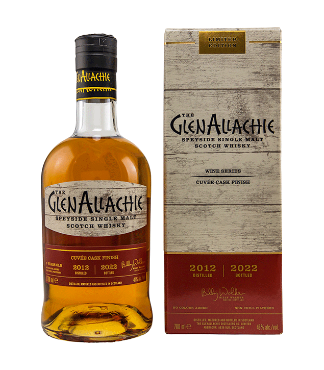 GlenAllachie 2012/2022 - 9 Jahre - Wine Cask Cuvee