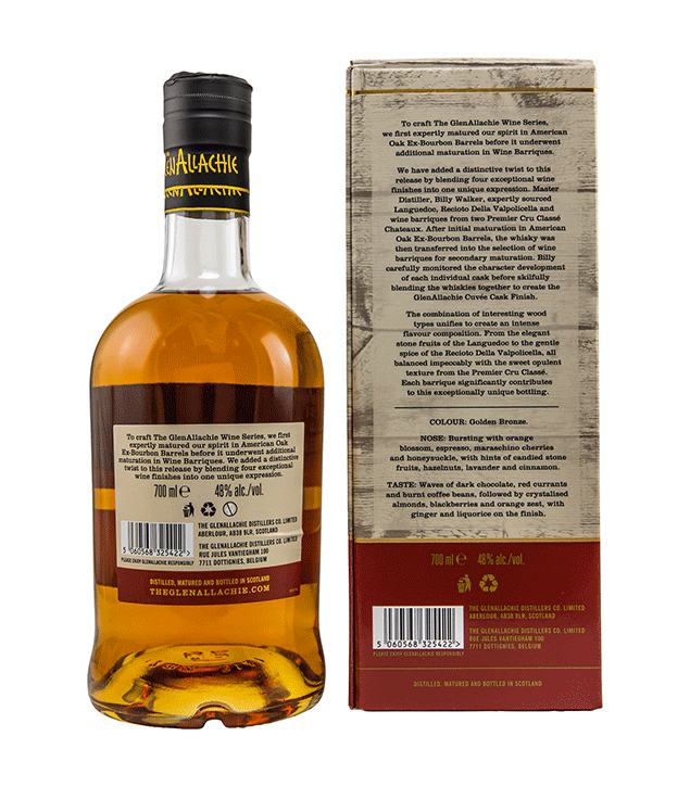 GlenAllachie 2012/2022 - 9 Jahre - Wine Cask Cuvee