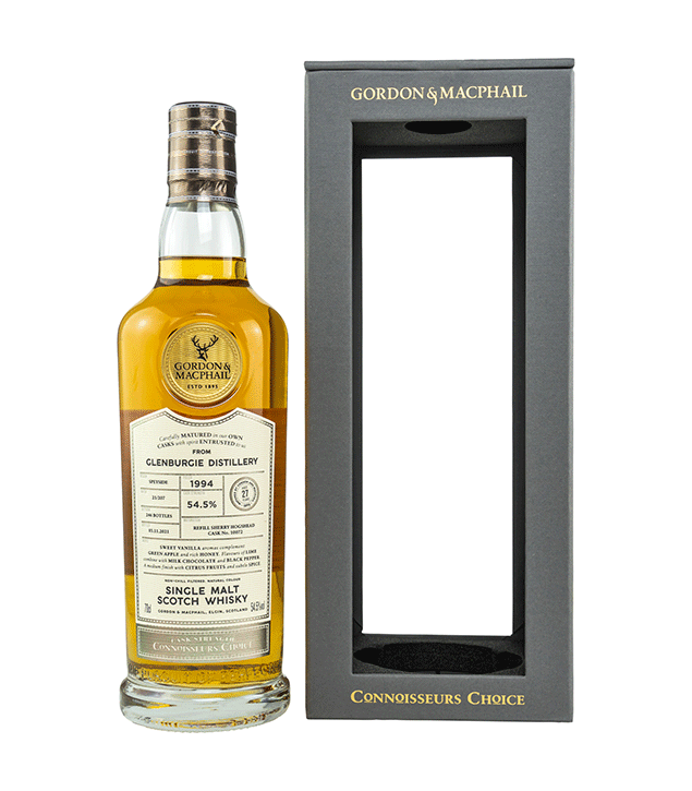 Glenburgie 1994/2021 - Connoisseurs Choice - Cask Strength - Fassnummer 10072 - Gordon & MacPhail