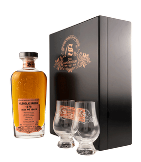 Glenglassaugh 1978/2018 - 30th Anniversary + 2 Gläser - Signatory Vintage