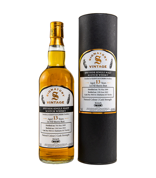 Glentauchers 2009/2022 - Fassnummer 900316 - Signatory Vintage