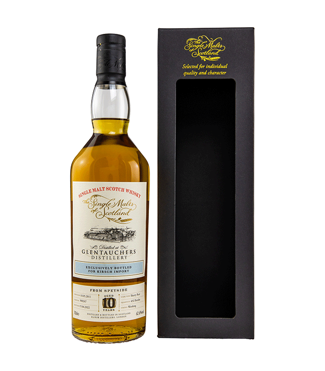 Glentauchers 2011/2022 - 10 Jahre - Fassnummer 900247 - The Single Malts of Scotland