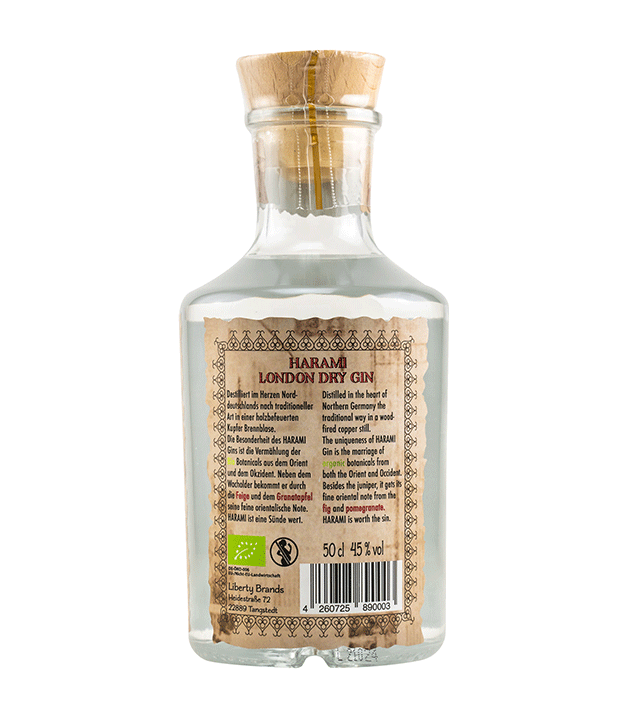 Harami London Dry Gin - Bio