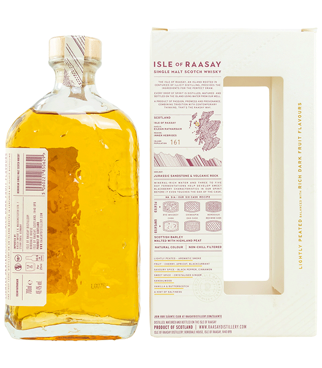 Isle of Raasay Single Malt Whisky - Core Release Batch R- 01.1