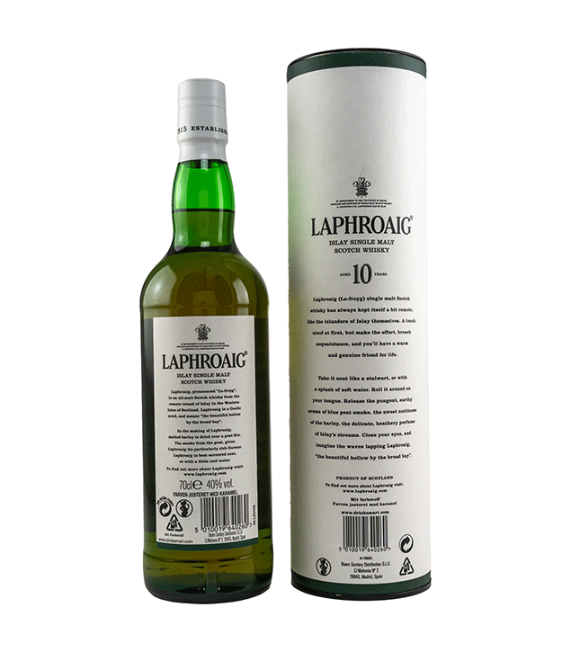Laphroaig 10 Jahre - Islay Single Malt Scotch Whisky