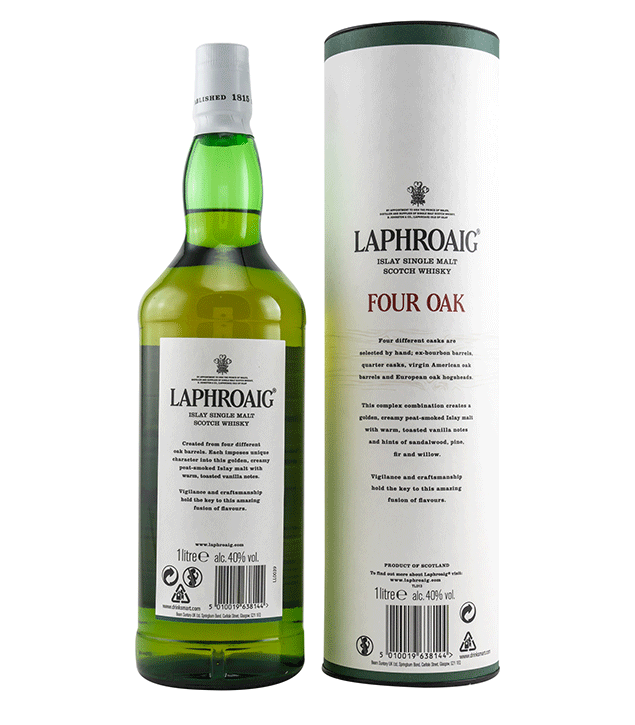 Laphroaig Four Oak - Islay Single Malt Scotch Whisky