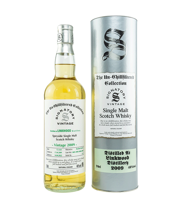 Linkwood 2009/2022 - The Un-Chillfiltered Collection - Fassnummer 34001+34003+34004+34007 - Signatory Vintage