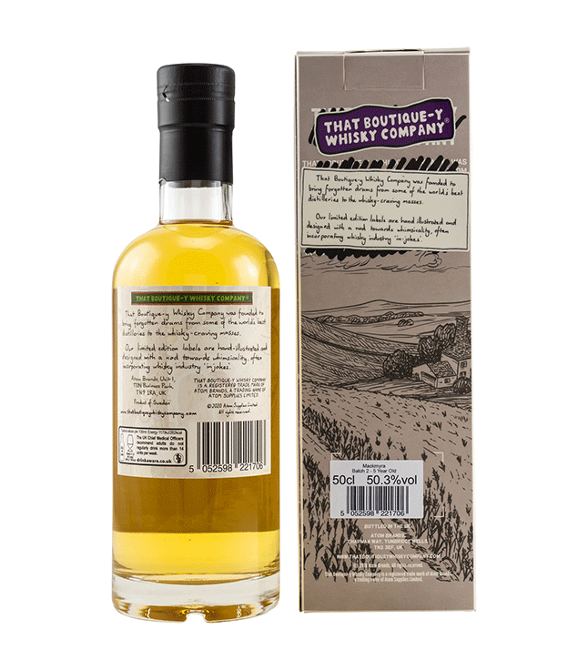 Mackmyra 5 Jahre - Batch 2 - That Boutique-Y Whisky Company (TBWC)