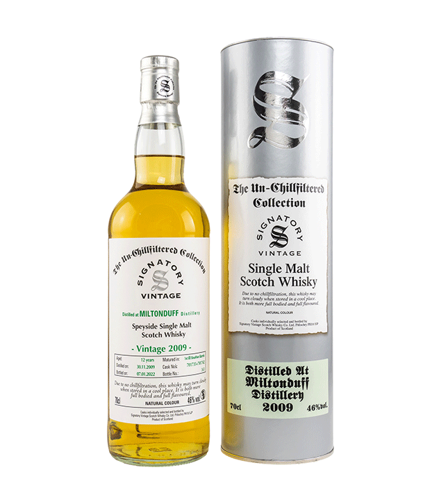 Miltonduff 2009/2022 - The Un-Chillfiltered Collection - Fassnummer 701735+701742 - Signatory Vintage
