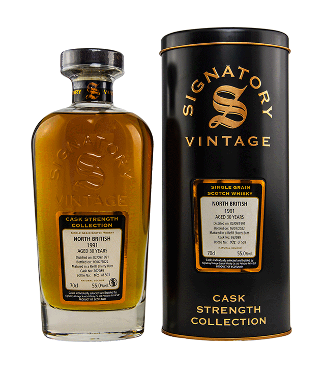 North British 1991/2022 - Cask Strength Collection - Fassnummer 262089 - Signatory Vintage