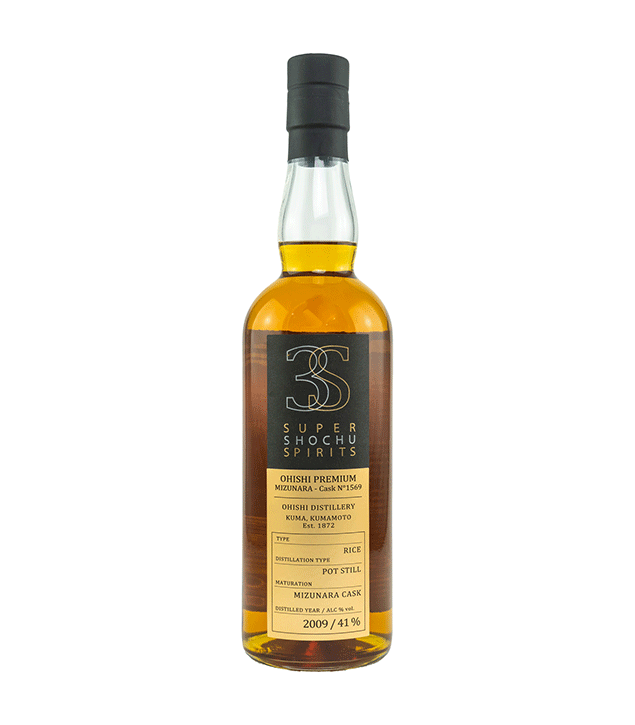 Ohishi Distillery 2009/2021 - Shochu Mizunara Cask - Fassnummer 1569 - 3S Conquete