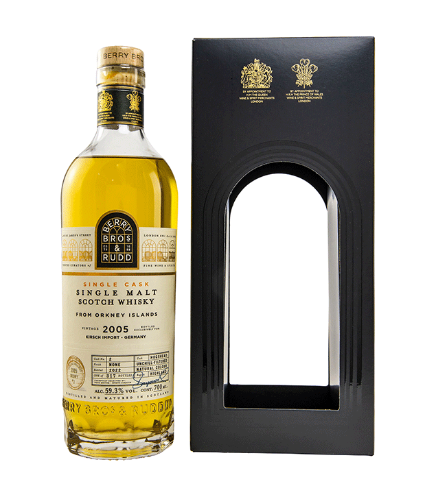 Orkney 2005/2022- Fassnummer 2 - Berry Bros & Rudd