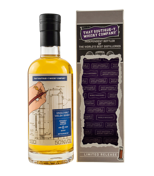 Penderyn 6 Jahre - Batch 1 - That Boutique-Y Whisky Company (TBWC)
