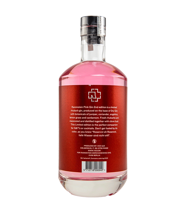 Rammstein Pink Gin Limited Edition #2