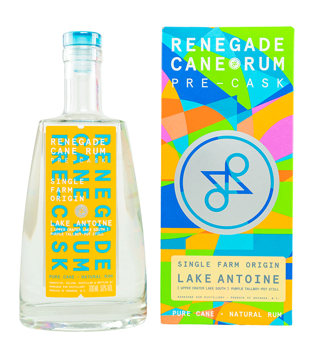 Renegade Rum - Lake Antoine/Upper Crater Pot Still Rum - 1st Release