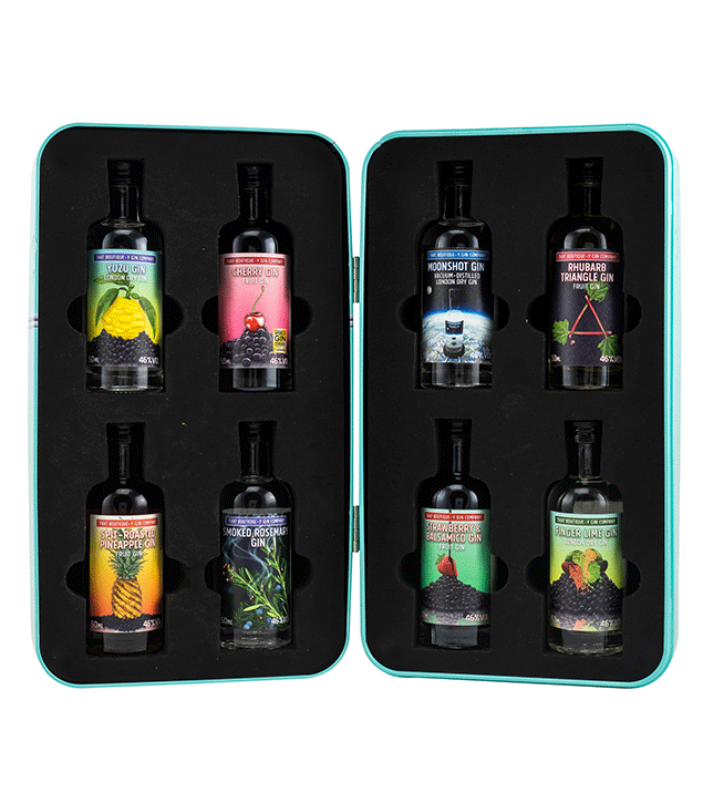 Retro Gin Fridge 8 x 5 cl Gin Minis - That Boutique-Y Gin Company