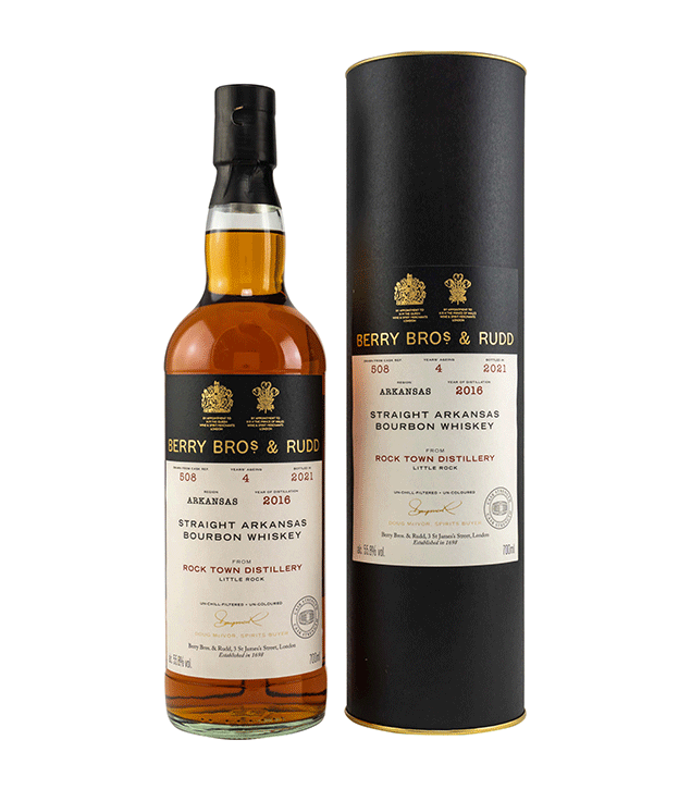 Rock Town Bourbon 2016/2021 - 4 Jahre - Fassnummer 508 (Berry Bros & Rudd)