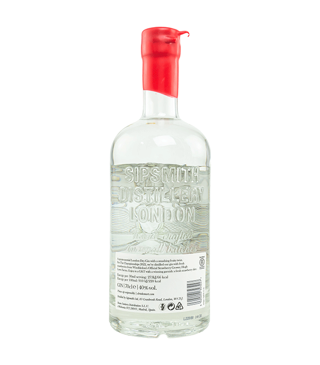 SIPSMITH Strawberry Smash Gin