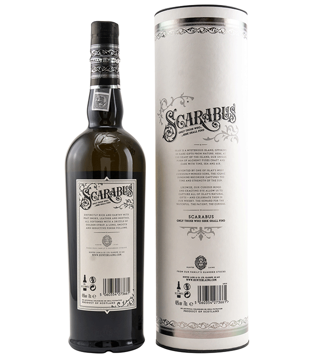 Scarabus 10 Jahre - Islay Single Malt Scotch Whisky - Hunter Laing
