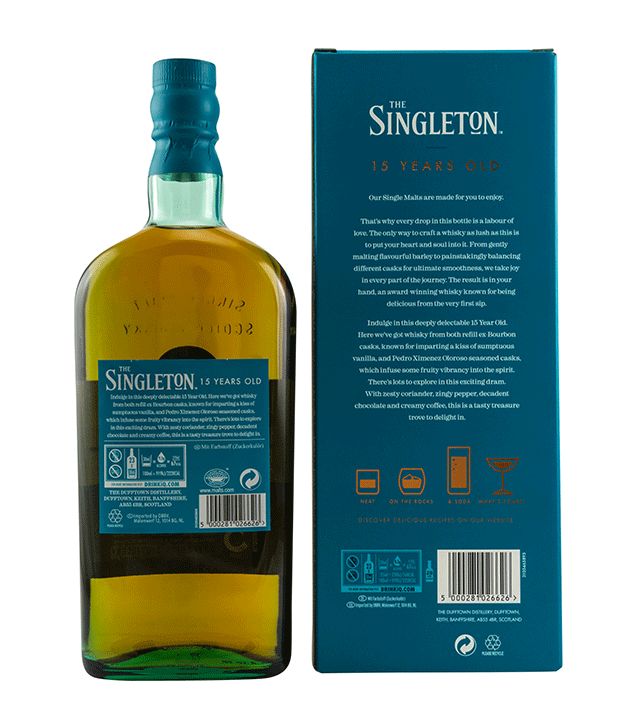 Singleton of Dufftown 15 Jahre - Fruity Decadence