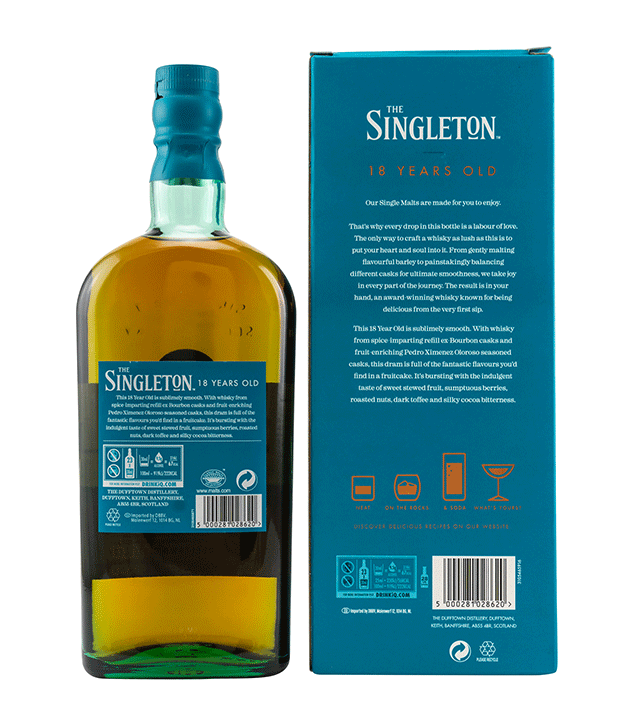 Singleton of Dufftown 18 Jahre