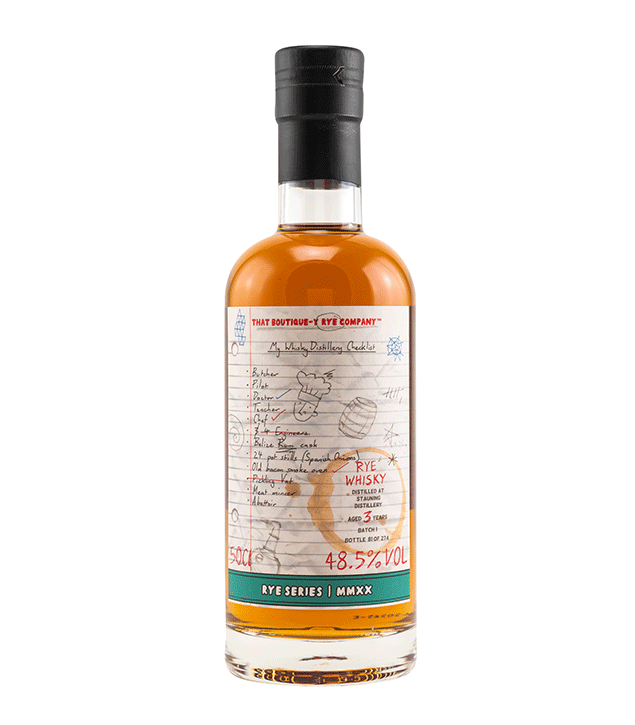 Stauning 3 Jahre - Batch 1 - That Boutique-Y Rye Company