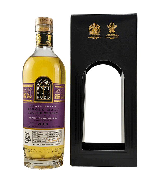 Teaninich 2009/2021 - 11 Jahre - Fassnummer 714892/3/6 - Berry Bros & Rudd