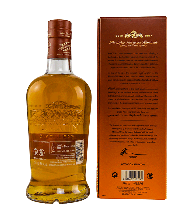 Tomatin 16 Jahre - Moscatel Cask